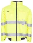 Planam 2044052 Warnschutz Pilotenjacke, Uni Gelb, Gr&ouml;&szlig;e L