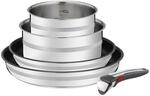 Jamie Oliver by Tefal Ingenio 5-teiliges Topf und Pfannenset abnehmbarer Griff,