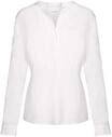 Seidensticker Damen Regular Fit Langarm Bluse, Wei&szlig;, 38 EU
