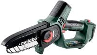 Metabo Akku Geh&ouml;lzs&auml;ge (Holzs&auml;ge ohne Akku/Ladeger&auml;t, kleine Kettens&auml;ge 15 cm,