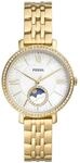 Fossil Damen Analog Quarz Uhr mit Edelstahl Armband ES5167