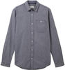 TOM TAILOR Herren 1037442 Slim Fit Hemd mit feinen Streifen aus Baumwolle,...
