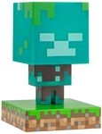 Minecraft Drowned Zombie Mini Icon Light, Offiziell Lizenziertes Licht f&uuml;r