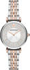 Emporio Armani Uhr für Damen , Zweizeiger Uhrwerk, 32MM 2T Silber/Rose