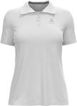 Odlo Wandershirt Damen F-Dry I Funktionsshirt Wandern Atmungsaktiv I Polo Shirt