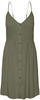 Pieces Women's PCVINSTY Slip Dress NOOS Kleid, Deep Lichen Green, S
