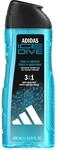 adidas 3in1 Ice Dive Duschgel f&uuml;r ihn, mit aquatisch-frischem Duft, 400 ml