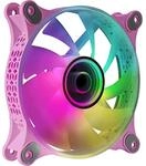 Mars Gaming MF-3D Rosa, ARGB 360&deg; 12cm L&uuml;fter, 3D Infinity Mirror,