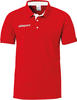uhlsport Herren Essential Prime Polo Shirt Poloshirt, rot, 4XL