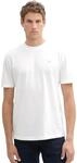 TOM TAILOR Denim Herren Rounded Hem t-Shirt 1037655