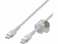 Belkin BoostCharge Pro Flex geflochtenes USB-C/USB-C-Ladekabel,...