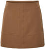 YAS Damen Yasloui Hw Short Skirt Noos Rock, Otter, XL EU