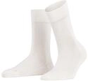 FALKE Damen Socken Sensitive London, Baumwolle, 1 Paar, Wei&szlig; (Off-White 2049), 35-38