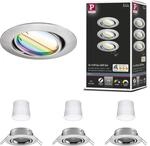 Paulmann 92467 LED Einbauleuchte Base Smart Home Zigbee Basisset schwenkbar...