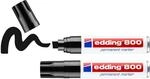 edding 800 Permanentmarker - schwarz - 2 Stifte - Keil-Spitze 4-12 mm - f&uuml;r...