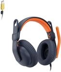 Logitech Zone Learn kabelgebundenes Headset mit Mikrofon f&uuml;r Sch&uuml;ler, Bequeme...