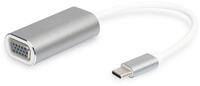DIGITUS USB Typ-C Grafik Adapter, USB Type-C zu VGA, Full HD 75Hz, 1920x1080...