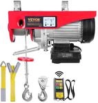 VEVOR elektrische Seilwinde 200kg bis 400kg Hubh&ouml;he 12m Seilzug Motorwinde 850W