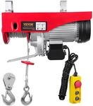VEVOR 230V Elektrische Seilwinde 500-1000kg Hubh&ouml;he 12m Seilzug Motorwinde...