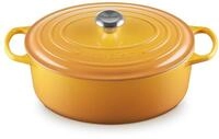 Le Creuset Signature Gusseisen-Br&auml;ter mit Deckel, &Oslash; 31 cm, Oval, F&uuml;r alle