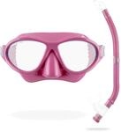 Cressi Moon Kid + Top Kombi-Set Bruchsichere Tauchmaske - Spritzwassergesch&uuml;tzter