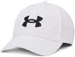Under Armour Men's Blitzing Low Stretch Fit Cap - White / / Black - M/L