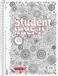 BRUNNEN Collegeblock Premium Student &bdquo;Floral ZENart | A4, Lineatur 28, 80...
