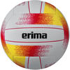 Erima Unisex – Erwachsene Allround Volleyball 2.0, weiß/rot/gelb, 5