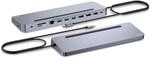 i-tec USB-C Metall Ergonomische Dockingstation 3x4K - 1x HDMI, 2X DisplayPort, 4X USB
