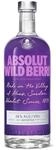 Absolut Vodka Wild Berri, Wodka mit fruchtig-intensivem Wildberry-Geschmack und ohne