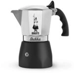 Bialetti New Brikka 2023, Moka-Kanne, die einzige Herdkaffeemaschine, die in der Lage