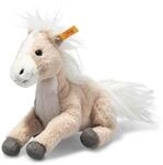 Steiff 074349 Soft Cuddly Friends Gola Floppy Horse, White, 18 cm