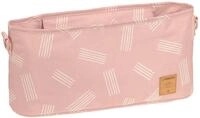 L&Auml;SSIG Baby Kinderwagenorganizer mit Befestigung Soft stripes rose