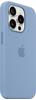 Apple iPhone 15 Pro Silikon Case mit MagSafe – Winterblau...