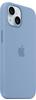 Apple iPhone 15 Silikon Case mit MagSafe – Winterblau ​​​​​​​