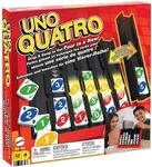 Mattel Games Uno Quatro, Steine nach Farben oder Zahlen sortieren, mit