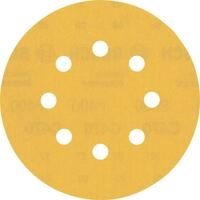 Bosch 50x EXPERT C470 Schleifblatt mit 8 L&ouml;chern (f&uuml;r Farbe auf Holz, Hartholz, &Oslash;