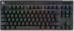 Logitech G PRO X TKL LIGHTSPEED kabellose Gaming-Tastatur, US QWERTY-Layout - Schwarz