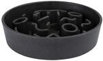 District 70 - Bamboo Dog Slow Feeder - Dark Grey - &oslash; 21 cm
