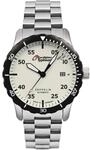 Zeppelin Herrenuhr mit Glieder Edelstahlarmband Serie Eurofighter Automatik