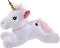 heunec 351776, heunec Pl&uuml;schtier Einhorn liegend, 40 cm wei&szlig;