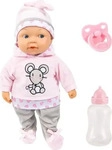 Bayer Design 93844AA, Bayer Design Puppe Lisa Magic Eyes 38 cm rosa/grau