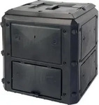 KHW 56000-L1, KHW Bio-Quick. erweiterbarer Komposter mit Deckel Basismodell 420 L