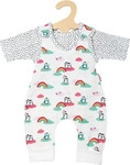 Heless 1185, Heless Puppen-Strampler mit T-Shirt Pinguin P&uuml;nktchen, Gr. 28-35...