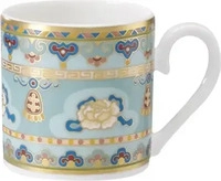 Villeroy & Boch Signature Samarkand Aquamarin Mokkaobertasse /...