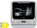 MEDION LIFE Mini-Geschirrsp&uuml;ler DWT20 (MD37763) silber, f&uuml;r 2 Gedecke, 6