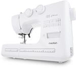 MEDION LIFE Freiarm-N&auml;hmaschine SM60 (MD10689) wei&szlig;, einstellbare Stichl&auml;nge und