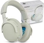 MEDION Over Ear-Kopfh&ouml;rer LIFE HX-1 Plus monochrom, bis zu 100 Stunden...