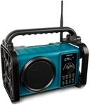 MEDION LIFE E66877 Baustellenradio, DAB+/PLL-UKW Radio, Dot Matrix LC-Display,