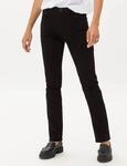 Brax Damen Five-Pocket-Hose Style CAROLA CLEAN PERMA BLACK, denim perma...